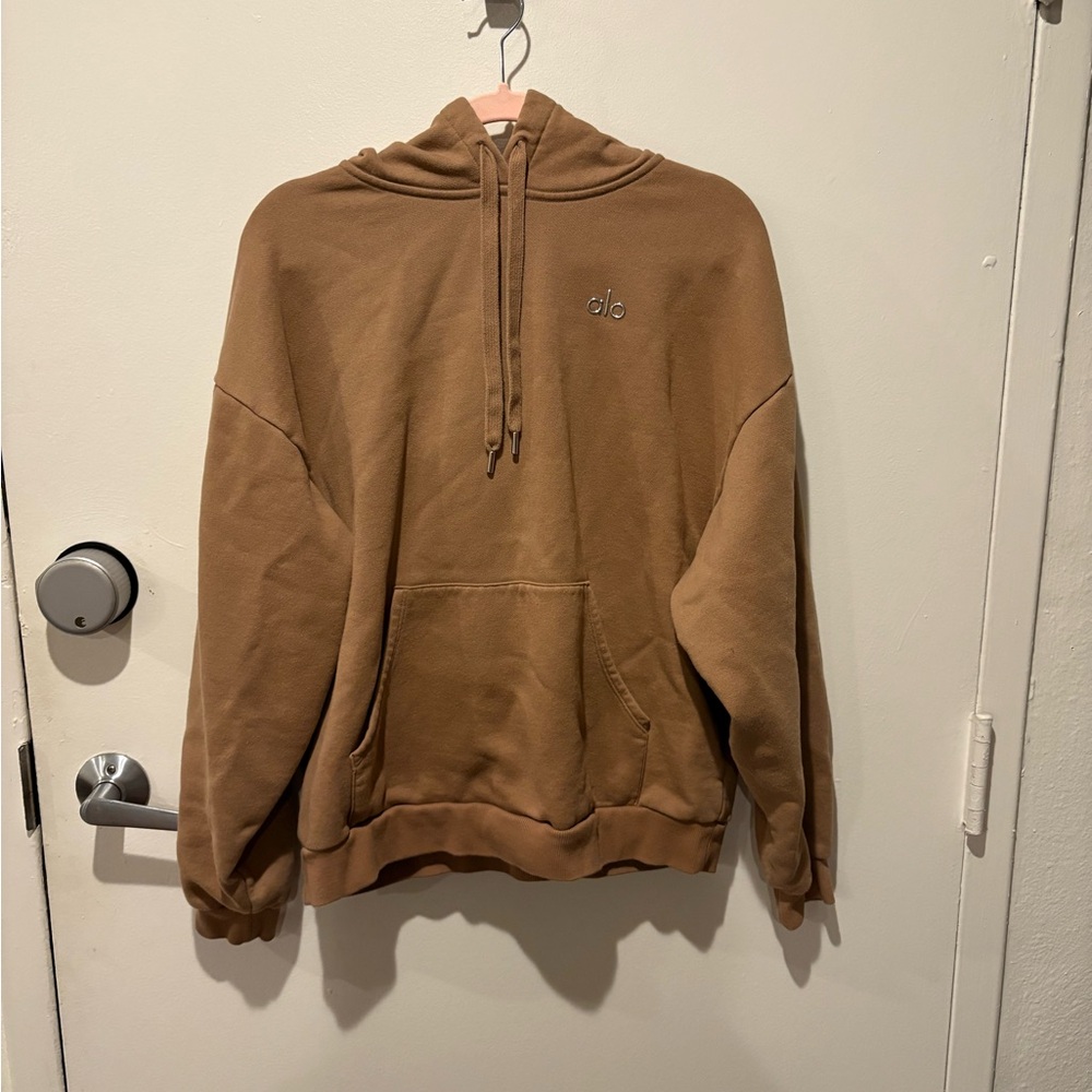 ALO Yoga Toasted Almond Accolade Hoodie